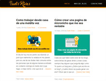 Tablet Screenshot of eudisrivas.com